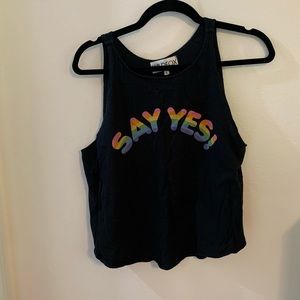Wildfox Say Yes Pride Tank